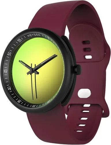 HEYSEN Japanese Quartz Movement Watches for Women-Unisex Fashion Gifts Couples Watches-Avant-Garde INS Style Ultra-Thin Simple and Cool Waterproof