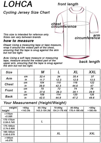 Miniatura 7 de Men's Cycling Jersey Short Sleeve Moisture Wicking Tops