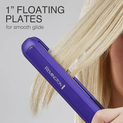 Miniatura 6 de Remington Plancha plana de 1 pulgada, alisador de pelo con tecnología antiestática, calentamiento de 30 segundos y apagado automático de 60 minutos