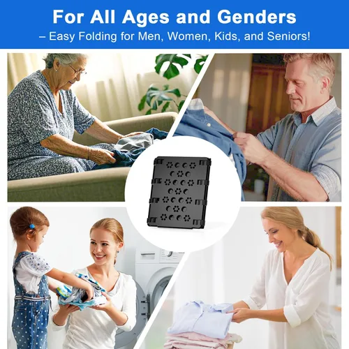 Miniatura 5 de BoxLegend V3 Tablero Plegador de Camisas Tablero Plegador de Camisetas y Ropa Tablero Plegable Duradero Clasificador de Lavandería Ayudante Forro