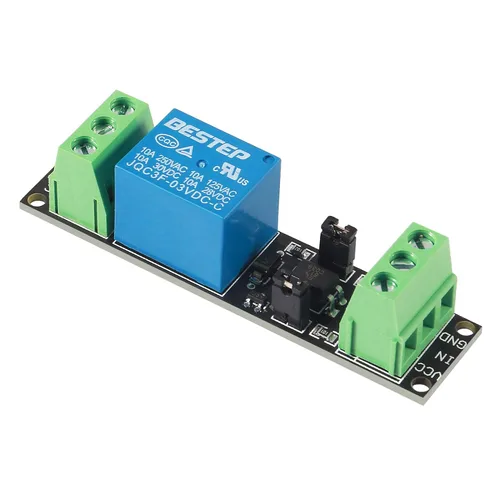 Miniatura 5 de AITRIP Paquete de 8 módulos de interruptor de alimentación de relé de 3 V 1 canal con optoacoplador opto aislamiento disparador de alto nivel