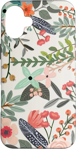 Miniatura 22 de Funda con diseño floral botánico de jardín colorido para iPhone 14