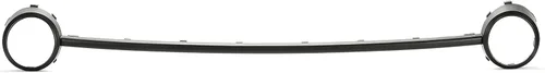 Miniatura 5 de HECASA Rejilla de parachoques inferior con bisel de luz antiniebla compatible con Volkswagen New Beetle 2001-2005 Reemplazo para VW1036104