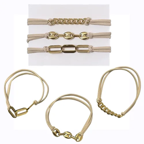 Miniatura 2 de Bandas elásticas para el cabello para mujer, ligas elásticas para el cabello grueso y fino, bandas para el cabello para coleta, accesorios