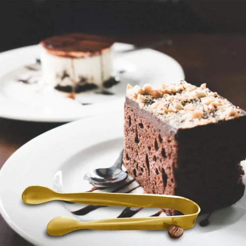Miniatura 4 de Paquete de 10 pinzas pequeñas de hielo para azúcar, mini pinzas de acero inoxidable para servir aperitivos, para fiestas, café, té, vino, cocina