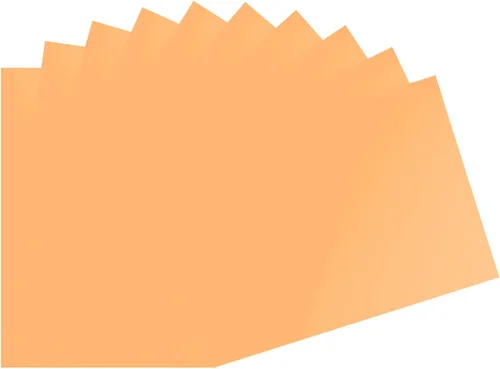 DMiotech 10 piezas de filtro de luz de gel de corrección superpuesto de plástico transparente PVC hojas naranja para fotos, películas, video