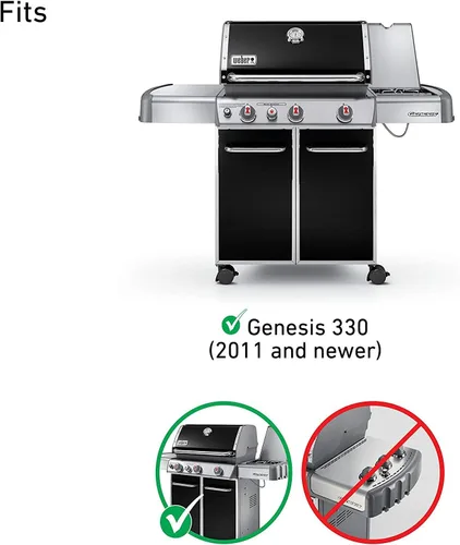 Miniatura 2 de Uniflasy 1836-13 7629 Kit de encendido para parrilla Weber Genesis 330 con control frontal (2011 - más reciente), kit de encendido para Genesis