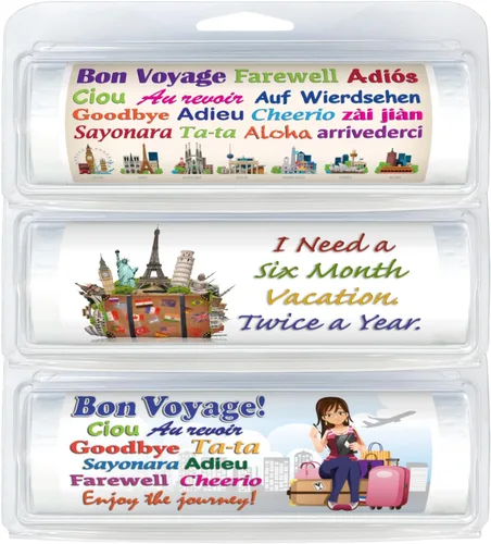 Miniatura 217 de Rollos de papel higiénico biodegradable sin núcleo de tamaño de viaje de alta calidad, práctico dispensador de plástico, mascotas y caballos 617