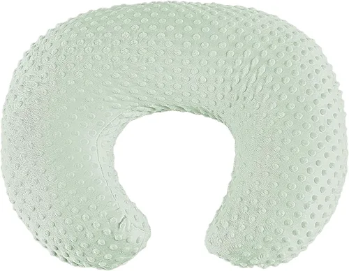 Miniatura 15 de Almohada de lactancia para biberón y lactancia materna, Almohadas ergonómicas de confort esenciales para la lactancia para mamá y bebé, Almohada