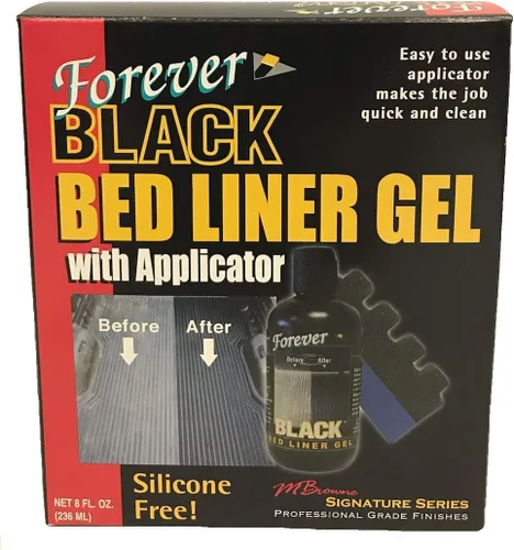 Miniatura 2 de Forever - Gel para tapete de caja de camioneta en color negro