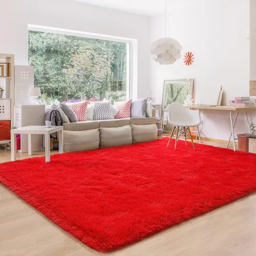 Miniatura 33 de BENRON Alfombras de pasillo esponjosas de 2 x 4 pies, suaves y largas para dormitorio, pasillo, entrada, cocina, alfombra lavable para decoración