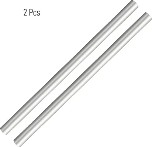 Miniatura 3 de 2 tubos redondos de aluminio 6063 T5, 11.811 in/1 pie de longitud, 0.512 in/0.51 pulgadas OD, 0.276 in/0.28 pulgadas ID, tubo recto de aluminio sin