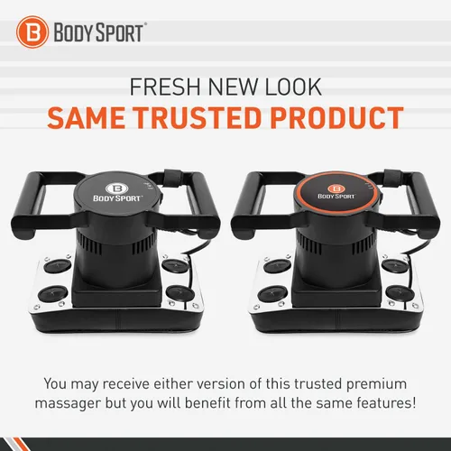 Miniatura 2 de Body Sport Masajeador Profesional de Doble Velocidad Terapéutico y Vibración para Alivio del Dolor y de los Músculos Adoloridos – Herramienta