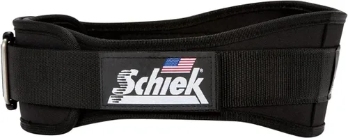 Miniatura 16 de Schiek Modelo deportivo 2004 Nylon 4 3/4" Cinturón de levantamiento de pesas - Negro Azul marino