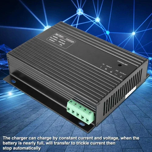 Miniatura 3 de Cargador de batería del generador, 12V/24V 10A Generador Genset Cargador de batería inteligente para motocicletas automotrices del coche