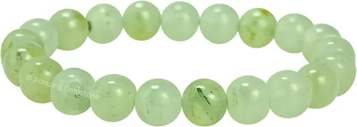 Miniatura 49 de Amazing Gemstone Pulsera de cristal para mujeres y hombres, pulsera de cristal curativo de protección, pulsera elástica con cuentas de piedras