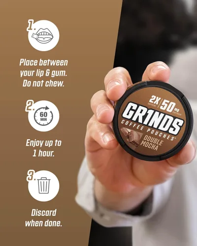 Miniatura 6 de Grinds Bolsas de café Los 4 mejores sabores Gaulteria, caramelo, moca doble y vainilla 1 bolsa equivalente a 1/4 taza de café