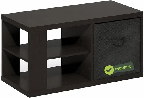 Miniatura 11 de Furinno Viola Mesa de Café, Mesa de Centro Moderna de 3 Niveles con Tablero de 1.2 Pulgadas de Grosor, Mesa Auxiliar con Estante Abierto y Blanco