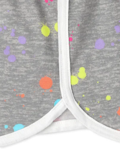Miniatura 3 de The Childrens Place Paquete de 5 pantalones cortos de delfín para niñas