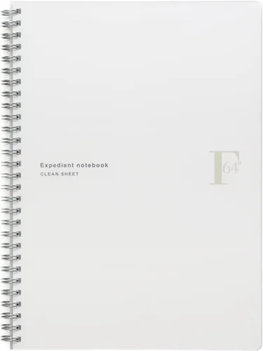 Miniatura 11 de Kyoku PTW03A5W FOBCOOP - Cuaderno de anillo liso, color blanco
