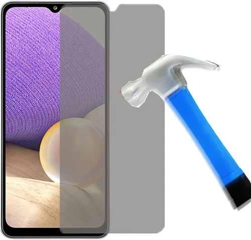 Miniatura 3 de Protector de pantalla de privacidad antiespía, paquete de 2 películas de vidrio templado antiespía sin burbujas para Samsung Galaxy A32 5G / A12