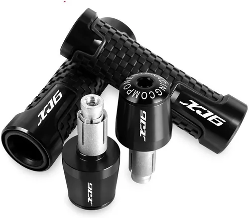 Miniatura 10 de Motocicleta para Y&AMAHA XJ6 XJ-6 2010-2016 XJ6ABS XJ6 Diversion XJ 6 N Mango Bar Grip Extremos 7/8" Manillar de goma Gel Hand Grips Freno