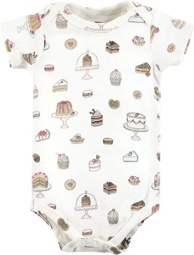 Miniatura 161 de Hudson Baby baby-girls Cotton Bodysuits 3-pack