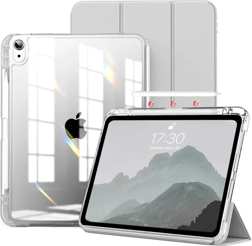 Miniatura 14 de kenke Funda Híbrida para iPad Air de 11 pulgadas (M3) 2025 / (M2) 2024, iPad Air 5ª/4ª generación 2022/2020 de 10.9 pulgadas con soporte para Apple