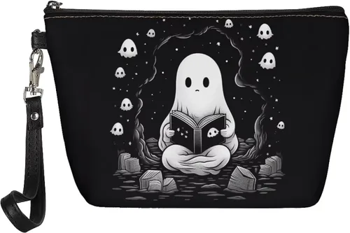 Miniatura 12 de Upetstory Bolsa de maquillaje de animales, bolso pequeño de cuero para cosméticos de viaje para niñas y mujeres, bolso de mano para lápiz labial