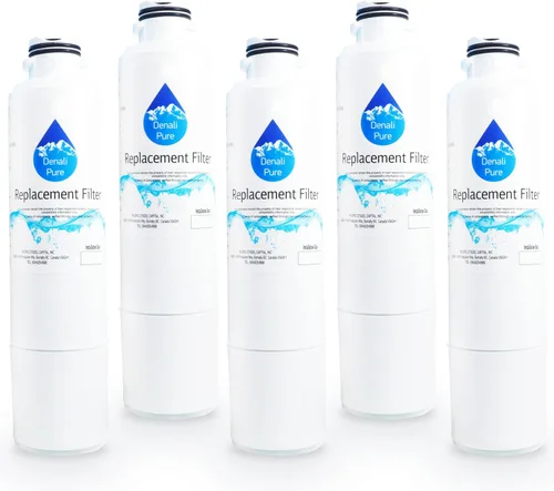 Miniatura 2 de Paquete de 5 filtros de agua de repuesto para refrigerador Samsung RF25HMEDBSR - Compatible con Samsung DA29-00020B, DA29-00020A, cartucho de filtro