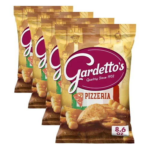 Miniatura 4 de Gardetto's Pizzeria - Mezcla de aperitivos con sabor natural, bolsa de 5.0 onzas