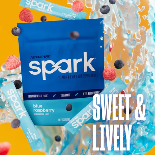 Miniatura 6 de AdvoCare Spark - Mezcla de bebida energética - Suplemento de vitaminas y aminoácidos - Apoya la energía y la concentración* - Apoyo inmunológico