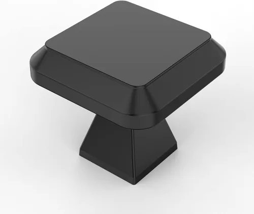 Miniatura 15 de Amerdeco Paquete de 6 tiradores de gabinete de níquel satinado cepillado, accesorios de gabinete central de 3 pulgadas para cocina, baño y aparador