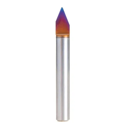 Miniatura 7 de Amana Tool Spektra Extreme Tool Life - Broca de carburo sólido recubierta para señalización y grabado, 45771-K, grabado de 30 grados, ancho de punta