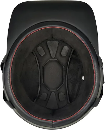 Miniatura 3 de Casco de motocicleta vintage para hombres y mujeres adultos, casco de moto de cara abierta, casco retro medio casco de moda gorra de béisbol casco