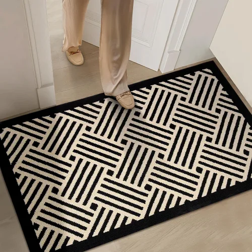 Miniatura 61 de GRANNY SAYS Tapete para puerta, de 32 x 20 pulgadas, tapete de bienvenida para exteriores, antideslizante, absorbe la suciedad para la entrada