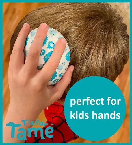 Miniatura 2 de T is for Tame Cepillo desenredante para niños pequeños y niños, mini cepillo desenredante domina nudos sin lágrimas o rabietas