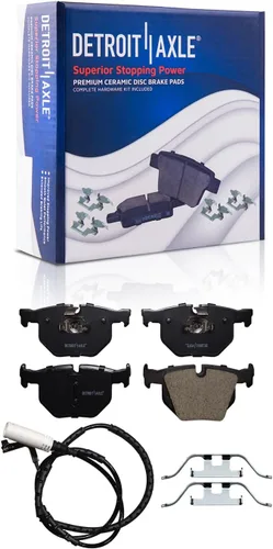 Miniatura 142 de Detroit Axle - Pastillas de freno traseras para Kia Sportage 2017-2022, Hyundai Tucson 2016-2021, pastillas de freno de cerámica 2018 2019 2020