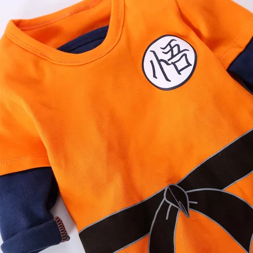 Miniatura 2 de RELABTABY Lindo traje de mameluco de manga larga para bebés y niñas