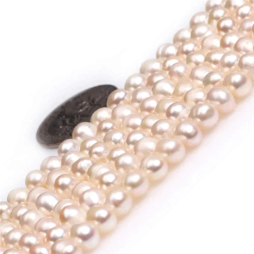 Miniatura 13 de Cuentas de perlas cultivadas de agua dulce para hacer joyas, piedras preciosas naturales semipreciosas de 0.433-0.472 in, redondas, color negro, 15
