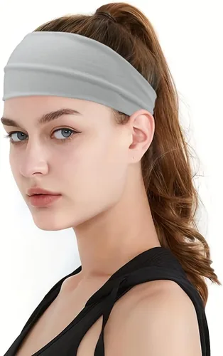 Miniatura 23 de JOYOYO Diademas deportivas transpirables para niños y niñas que absorben la humedad, banda elástica para el pelo para niños pequeños y adolescentes