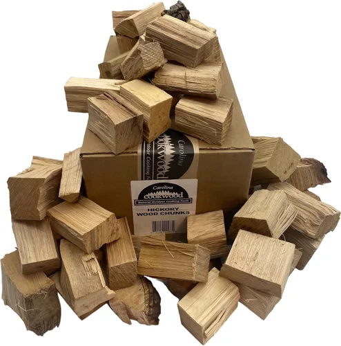 Miniatura 9 de Trozos de Madera para Ahumar, Trozos de Madera Dura de Cerezo Totalmente Natural para Parrillas y Ahumadores, Añade Rico Sabor a Humo a Cerdo, Res