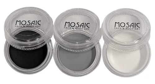 Miniatura 13 de Mosaic HydroCream - Paquetes de personajes de pintura facial para niños, no mancha, lavable, fórmula vegana gentil hipoalergénica. Pasteles