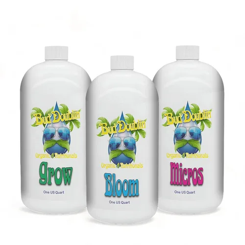 Miniatura 5 de Bud Doublin Micros - Fertilizante natural para brotes con ácido húmico y fúlvico (1 cuarto de galón), fertilizante líquido orgánico adecuado