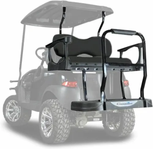 MADJAX Genesis 300 - Kit de asiento trasero para carrito de golf Club Car Precedent (04-21), adelante (17-Up), Tempo (18 en adelante) (cojines de