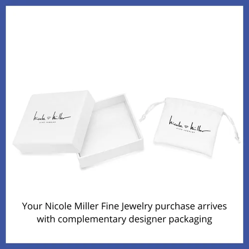 Miniatura 7 de Nicole Miller Fine Jewelry - Juego de aretes redondos de piedra natal de 2.75 quilates, joyería de piedras preciosas de 0.354in para mujer en plata