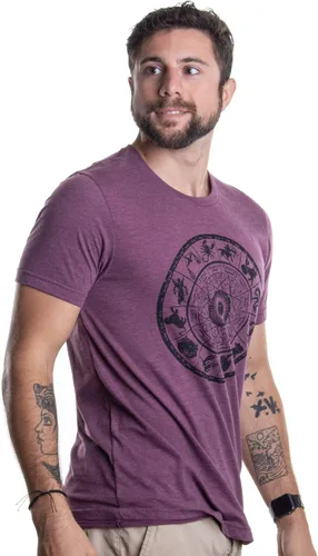 Miniatura 4 de Zodiac Wheel - Camiseta de triblend unisex con diseño de horóscopo y astrología espiritual