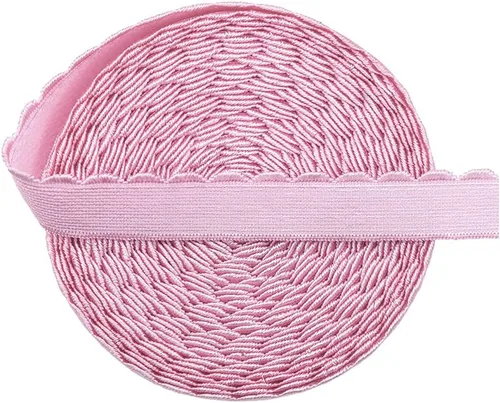 Miniatura 11 de DIY PARK 5 Yarda 1/2 "0.512 in Brillante Nylon Felpa Elástico Spandex Banda Hombro Correas Sujetador Correa Ropa Interior Lencería Costura Trim Negro