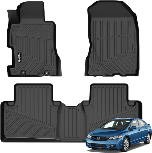 Miniatura 155 de Tapetes de piso para todo clima y forro de carga con respaldo para Chevrolet Suburban de 7 asientos 2021-2025 / GMC Yukon XL de 7 asientos