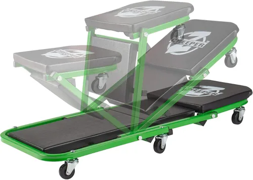 Miniatura 3 de Pro-LifT T-6903D - Soportes de gato de doble pasador - 3 toneladas C-2036DG - Enredadera mecánica de 300 libras negro/verde - Equipo de garaje